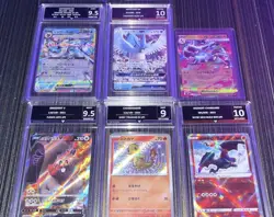 5 GRADED POKEMON SLABS! 12 PACKS! 1 RAW CARD! BARGAIN BUNDLE! RADIANT CHARIZARD! - Image 1