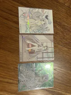 Chobits Japanese Anime Cards Lot 8 Cards Total CLAMP KODANSHA Great Condition - Image 3