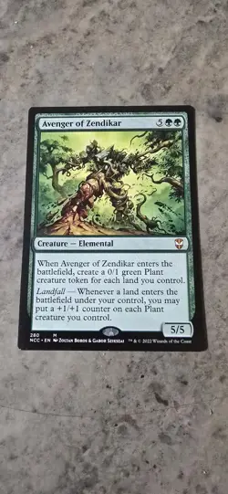Avenger of Zendikar Commander: Streets of New Capenna Regular Creature Mythic NM - Image 1