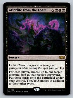 Afterlife from the Loam R 0025 Tarkir: Dragonstorm Regular - Image 1