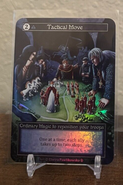 Sorcery: Contested Realm - Arthurian Legends - Tactical Move Foil NM/M - Image 1