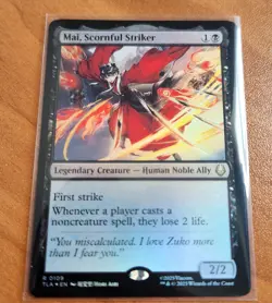 Magic MTG Avatar Mai, Scornful Striker TLE 0109 Foil Rare - NM condition - Image 1