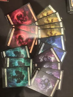 MTG Full Art Theros Beyond Death Basic Lands Lot Of 16 - Image 1
