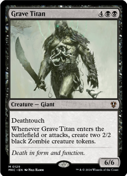 Grave Titan Commander: Murders at Karlov Manor Regular - Image 1