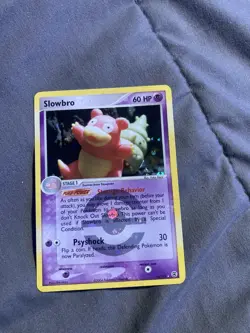 Pokemon Card - Slowbro FireRed & LeafGreen 14/112 Holo Rare - Image 1