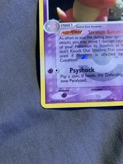 Pokemon Card - Slowbro FireRed & LeafGreen 14/112 Holo Rare - Image 3