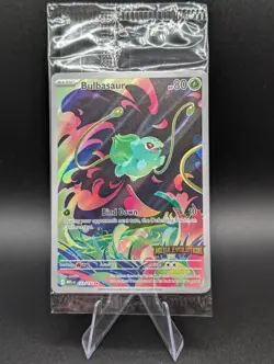 Bulbasaur 133/132 PROMO Stamped Pokemon Mega Evolution Holo Sealed NM - Image 1