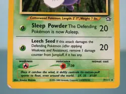 Jumpluff 7/111 Holo Rare Neo Genesis WOTC Pokemon Card - Lightly Played / MP - Image 4