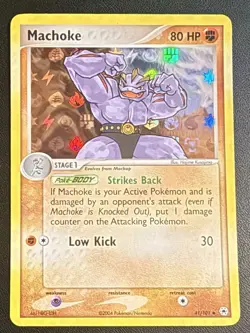 Machoke 41/101 Hidden Legends Reverse Holo Rare NM Pokemon TCG 2004 (English) - Image 1