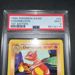 Pokemon Charmeleon Base Set Shadowless 1st Edition PSA 9 - Image 3