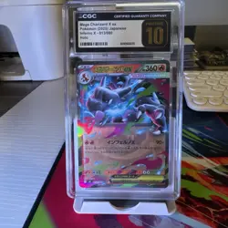 CGC 10 Pristine Mega Charizard ex RR 013/080 M2 Inferno X Japanese Pokemon - Image 1