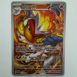 Infernape 173/167 - SV06: Twilight Masquerade (TWM) IR Pokemon TCG NM - Image 1