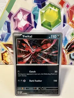 Yveltal 088/132 Reverse Holo Rare - Pokemon TCG Mega Evolution - NM - Image 1