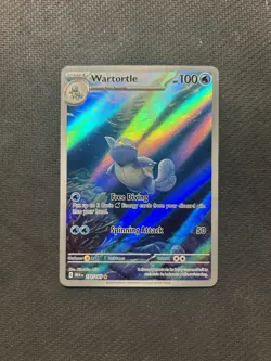 Pokemon TCG Wartortle 171/165 English 151! NM Condition! See Description! - Image 1
