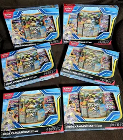 Pokemon Mega Kangaskhan EX box - LOT OF 6 - Image 1