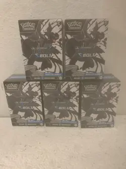 POKEMON TCG BLACK BOLT BOOSTER BUNDLE LOT (5) - Image 1