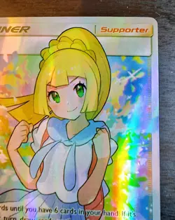 Pokemon TCG Pokemon Sun and Moon Ultra Prism Lillie Full Art 151/156 - Image 5