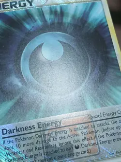 LP Pokemon Darkness Energy 79/90 Cross Hatch Holo League Promo - Image 3
