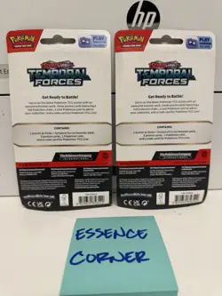 Pokemon Temporal Forces Booster Pack Blister Packs 2 Lot Togekiss & Baxcalibur - Image 2