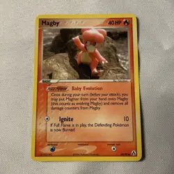 Magby 58/92 Legend Maker Regular Pokemon TCG 2006 - Image 1