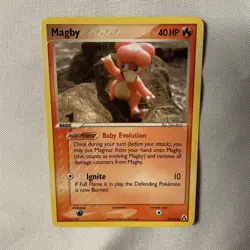 Magby 58/92 Legend Maker Regular Pokemon TCG 2006 - Image 2
