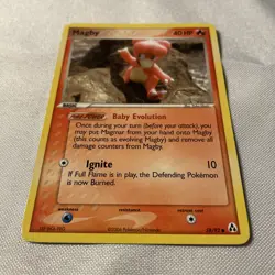 Magby 58/92 Legend Maker Regular Pokemon TCG 2006 - Image 3