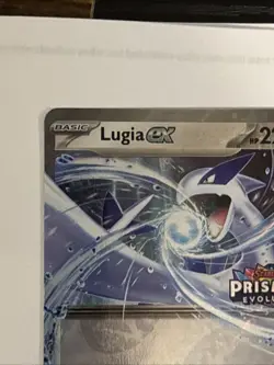 Lugia ex 082/131 (Prismatic Evolutions Stamped) Holo Pokemon TCG NM - Image 2