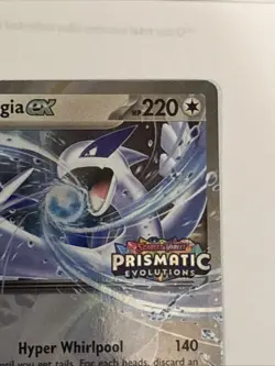 Lugia ex 082/131 (Prismatic Evolutions Stamped) Holo Pokemon TCG NM - Image 3
