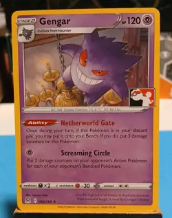 Gengar 066/196 Prize Pack Series 3 Pokemon Play! Mint Condition Very Clean - Image 1