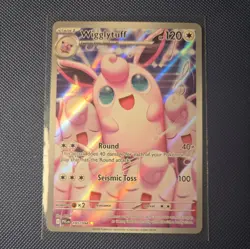 Pokemon TCG Wigglytuff 105/94 Phantasmal Flames Illustration Rare - Image 1