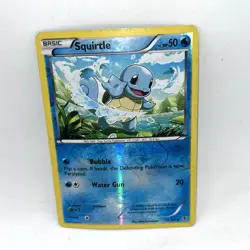 Squirtle 14/101 Plasma Blast Reverse Holo TCG Pokemon HP - Image 1