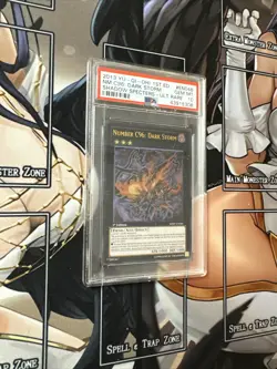 Yugioh Number C96: Dark Storm SHSP-EN046 Ultimate Rare 1st Edition PSA GEM MT 10 - Image 1
