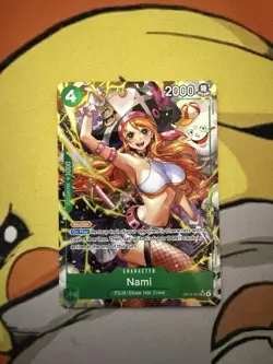 Nami Alternate Art Foil OP14-031 The Azure Sea's Seven One Piece - Image 1