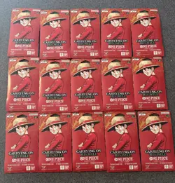 One Piece TCG: Carrying On His Will Sleeved Booster OP-13 English (LOT OF 15) - Image 1