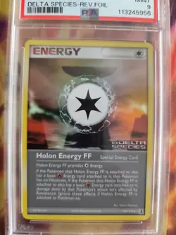 Pokemon Card Holon Energy FF Ex Delta Species Reverse Stamp Holo Deutsch PSA 9 - Image 3