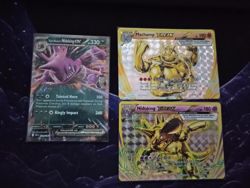 Pokemon Card Lot Machamp Evolutions Break Team Rocket Nidoking Ex And Break NM - Image 1