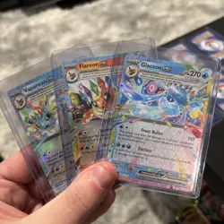 9 Card Eeveelution EX Complete Set NM Prismatic Evolutions Umbreon Eevee English - Image 3