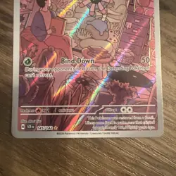 Lileep Stellar Crown Scarlet Violet Illustration Pokemon Card 145/142 - Image 3