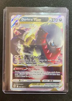 Pokemon TCG Darkrai VSTAR Holo Ultra Rare Card 099/189 Astral Radiance - Image 1