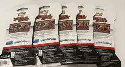 Pokemon Cards -Scarlet & Violet: Destined Rivals SLEEVED BOOSTER PACK 5 Packs - Image 2