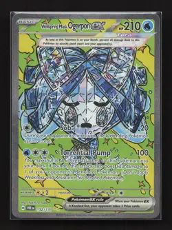 Wellspring Mask Ogerpon ex 152/131 SV: Prismatic Evolutions Pokemon Card - Image 1
