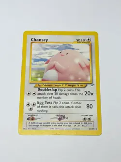 Chansey 31/105 Uncommon Neo Destiny Unlimited Pokemon Card TCG LP - Image 1