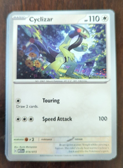 Cyclizar 014/015 Promo McDonald’s 2023 Pokemon TCG Card M23en - NM/MINT+ - Image 1