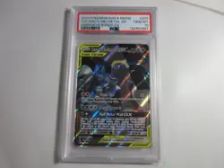 PSA 10 Lucario & Melmetal GX Full Art Unbroken Bonds Pokemon Card - Image 1
