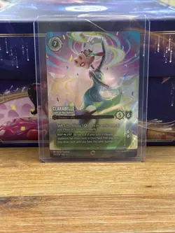 Enchanted! Disney Lorcana Clarabelle Shimmering Skies Foil #211/204 - Image 1