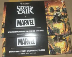 MTG Secret Lair x Marvel's Spider Man: Venom Unleashed COLORS [NON-FOIL] (SEALED - Image 3