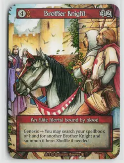 Sorcery Contested Realm Arthurian Legends Brother Knight x1 NM Elite - Image 1