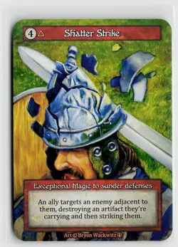 Sorcery Contested Realm Arthurian Legends Shatter Strike x3 NM Exceptional - Image 1