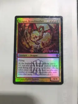 Dragon Broodmother - Foil - Prerelease Promo - Alara Reborn - MP - Image 1