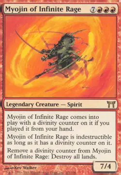 Champions of Kamigawa #181 Myojin of Infinite Rage - Image 1